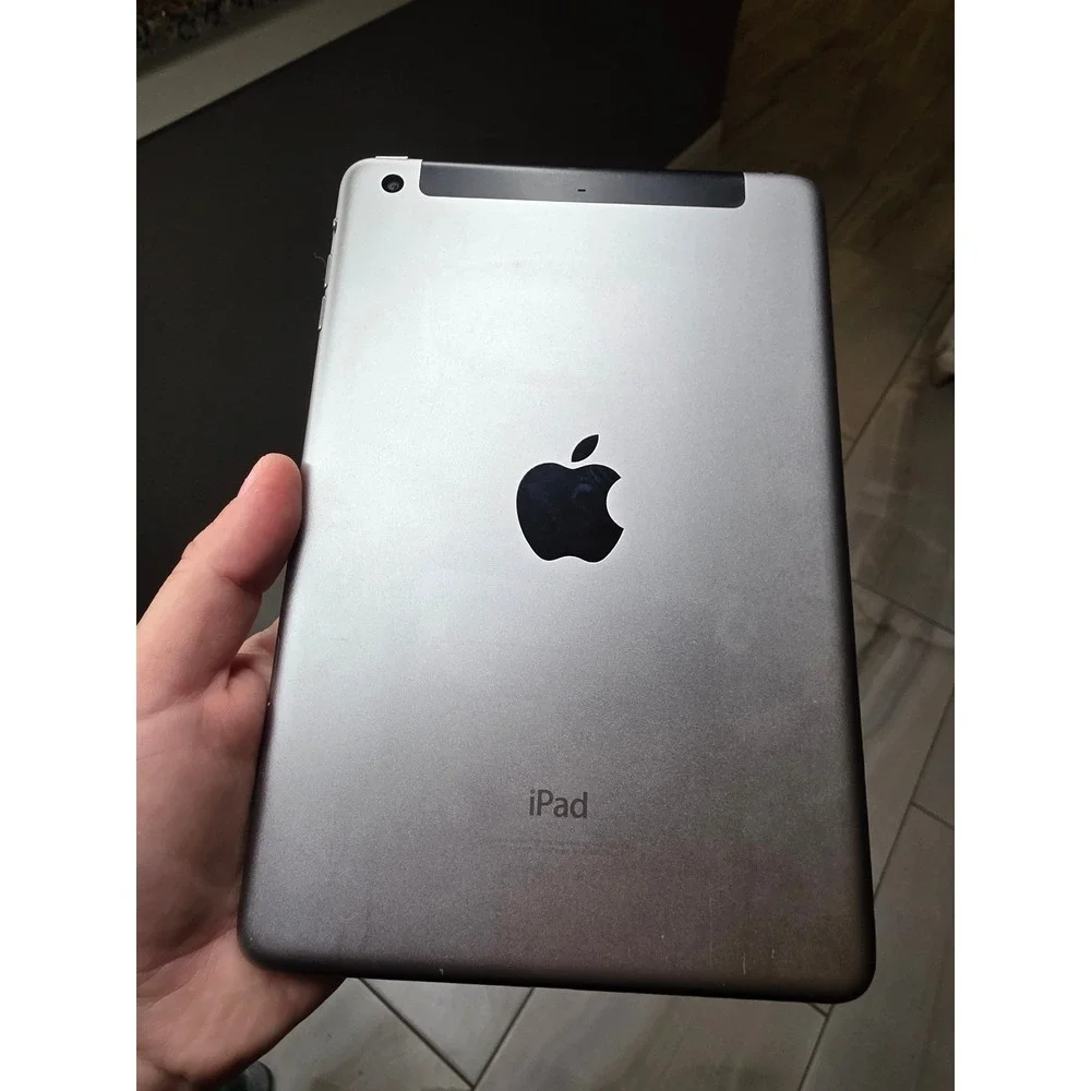 Apple iPad mini‎ 3 Space Gray 16GB Wi-Fi Cellular Model A1600 Tablet
